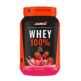 Whey 100% Morango Pote 900g