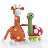Melhores Anos Fairtrade Crochet Giraffe, 1 Ea