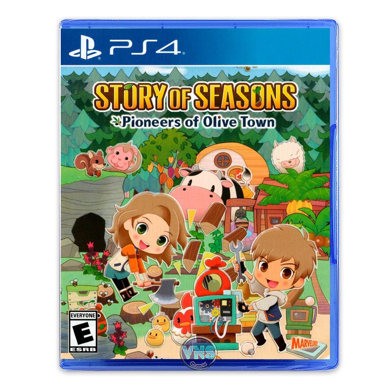 Jogo Story Of Seasons: Pioneers Of Olive Town - Playstation 4 - Marvelous
