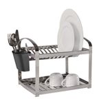 Escorredor Inox 12 Pratos C/ Escorredor Talheres - Brinox