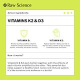 Vitamina D3 + K2 Suplemento Gotas – Vitamina D Líquida &amp; Mk7