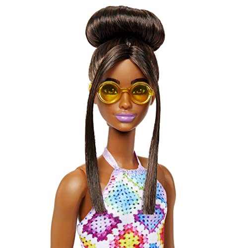 Boneca Barbie Fashionistas 210 Com Cabelo Castanho No Coque, Use