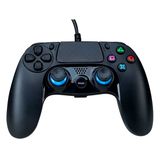 Controle Dazz Quartum Dualshock Para Ps4 Ps3 E Pc Com Entrada P2 Preto