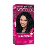 Tintura Creme Biocolor Castanho Escuro Chique 3.0 Mini Kit