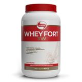 Whey Protein Isolado E Hidrolisado Fort Vitafor 3w Sabor Neutro Com 900g