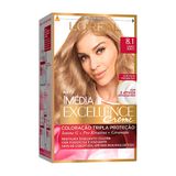 Tintura Creme Imédia Excellence L&#39;oréal Louro Sueco 8.1 Kit