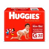 Fralda Huggies Supreme Care Tamanho G 32 Fraldas Descartáveis