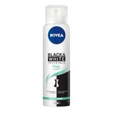 Desodorante Antitranspirante Aerosol Nivea Invisible Black &amp; White Fresh 150ml