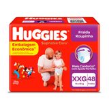 Fralda Roupinha Huggies Supreme Care Tamanho Xxg Pacote Hiper 48 Fraldas Descartáveis