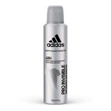 Desodorante Adidas Pro Invisible Aerosol Antitranspirante Masculino 48h 150ml