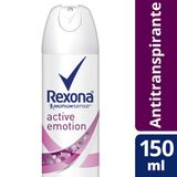 Desodorante Antitranspirante Rexona Active Emotion Aerosol com 150ml