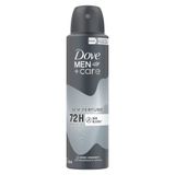 Desodorante Dove Men + Care Sem Perfume Aerosol Antitranspirante 72h Com 150ml