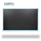 Quadro Preto Reto 070x050cm - Lousa Profissional - Moldura Alumínio Epoxi Branco