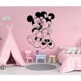Adesivo De Parede Minnie E Mickey