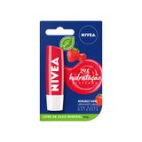 Hidratante Labial Nivea Morango Shine 4,8g