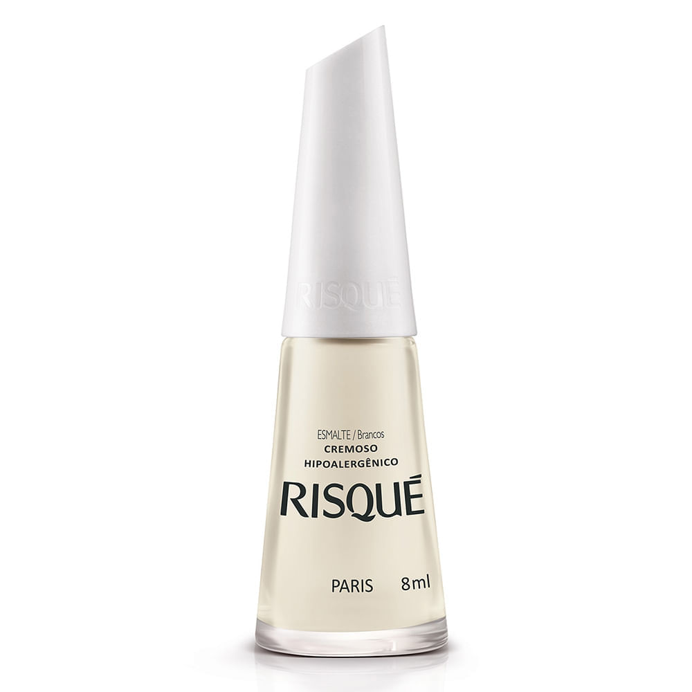 Esmalte Risqué Cor Paris Hipoalergênico Com 8ml