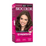 Tintura Creme Biocolor Louro Escuro Clássico 6.0 Mini Kit