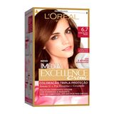 Tintura Creme Imédia Excellence L&#39;oréal Chocolate Puro 6.7 Kit