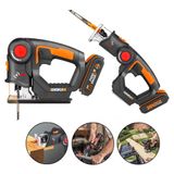 Serra Tico Tico Sabre 2 Em 1 À Bateria 20v Bivolt Wx550 Worx