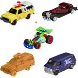 Hot Wheels Disney Cars Bundle, Conjunto De 5 Premium Disney E