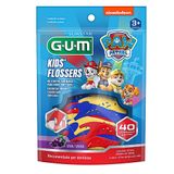 Fio Dental Fluoretado Infantil Com Cabo Sunstar Gum Patrulha Canina 40 Unidades