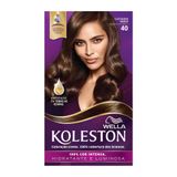 Tintura Creme Koleston Wella Castanho Médio 40 Kit