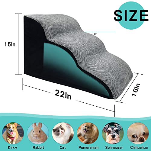 Escadas Para Cães Pequenos, Degraus Para Cães Para Cama Alta E Sofá