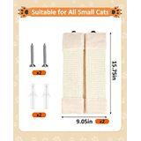 Bnosdm 2 Pack Cat Arranhador De Canto De Parede Para Gatos Internos Wa