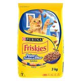 Ração Para Gatos Adultos Peixe E Frutos Do Mar 3kg - Friskies