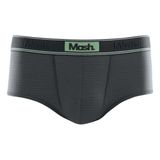 Cueca Slip Mash Masculina Microfibra Active Elástico