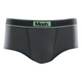 Cueca Slip Mash Masculina Microfibra Active Elástico