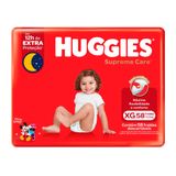 Fralda Huggies Supreme Care Tamanho Xg 58 Fraldas Descartáveis