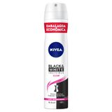 Desodorante Nivea Invisible Black &amp; White Clear Aerosol Antitranspirante 200ml