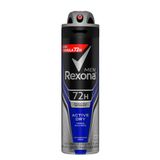 Desodorante Rexona Men Active Dry Aerosol Antitranspirante 72h 150ml