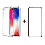 Película De Vidro 3d  + Capa Antiimpacto Íphone Xs Max