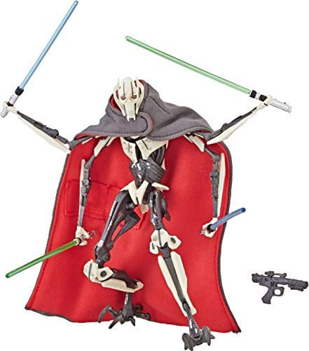 Boneco De Ação General Grievous Da Série Star Wars The Black Da Hasbro