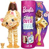 Barbie Cutie Reveal +10 Surpresas Incluindo Mini Animal De Estimação E Mudança De Cor