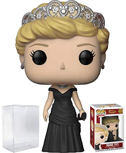 Funko Pop! Royals The Royal Family - Diana Princess Of Wales Vinyl Figure (empacotado Com Caixa Pop Protetor Case)