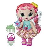 Baby Alive Glo Pixies Doll, Sammie Shimmer, Interactive 10.5 Inch Pixie Doll Toy For Kids 3 And Up, 20 Sounds, Glows With Pretend Feeding