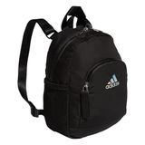 Adidas Mini Mochila Linear Pequena Bolsa De Viagem, Preto, 10,5 Polegada X8,5 Polegada X4,25 Polegadas