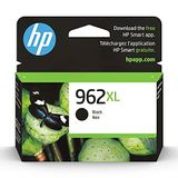 Cartucho De Tinta Preto Hp 962xl Original De Alto Rendimento  Trabalha Com A Série Hp Officejet 9010, Hp Officejet Pro 9010, Série 9020  E
