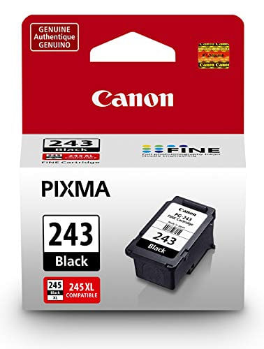 Cartucho De Tinta Preto Canon Pg-243 Compatível Com Impressora Ip2820 Mx492, Mg2420, Mg2520, Mg2920, Mg2922, Mg2924 Mg3020, Mg2525, Ts3120,