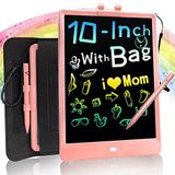 Brinquedo - Presente para 3 4 5 6 7 8 9 anos Menina Menino, Leyaoyao LCD Tablet para Crianças com Placa de Doodle e Saco, Almofadas de Esboço