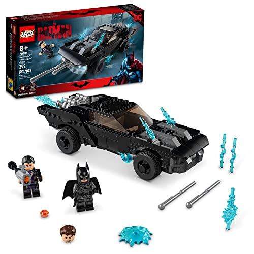 Lego Dc Batman Batmóvel O Kit De Construção Pinguim Chase 76181 Legal, Colecionável Batman E O Brinquedo Pinguim Super-herói E Batmóvel P