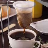 Suporte Para Coador De Café Grande - Sabor Da Fazenda - Antigo Mancebo Mariquinha - Porta Filtro - Aço - Cromado Inox - Panami
