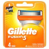 Carga Para Aparelho De Barbear Gillette Fusion5 4 Unidades
