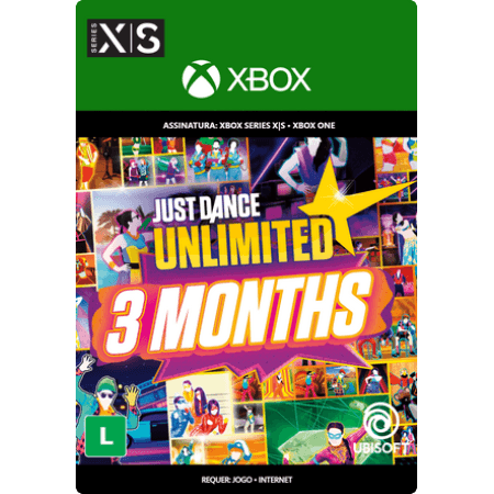 Gift Card Digital Xbox Just Dance Unlimited 3 Month Carrefour