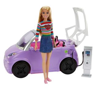 Carro Da Barbie Transformável Em Palco De Musica Com Bateria