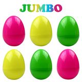 Jofan 6 Pack Ovos De Páscoa De Plástico Jumbo Pré-cheios Com Ligh