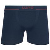 Cueca Boxer Poliamida Lupo Masculina 0733 Marinho/vermelho P